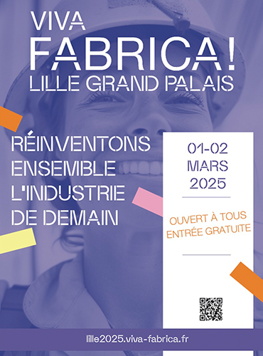 Maguin et FAPMO, filiales du groupe Moret Industries au salon Viva Fabrica à Lille